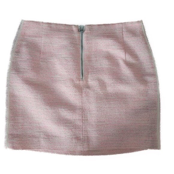 Aritzia Wilfred Tweed A Line Cotton Blend - Mini Skirt sz 4 - Picture 4 of 5